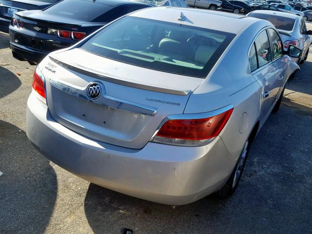 1G4GD5ER8CF199223 - 2012 BUICK LACROSSE P SILVER photo 4