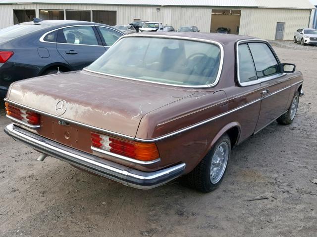 12304310010148 - 1978 MERCEDES-BENZ C 280 BROWN photo 4