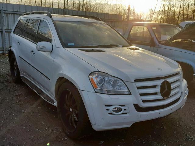 4JGBF86E38A338454 - 2008 MERCEDES-BENZ GL 550 4MA WHITE photo 1