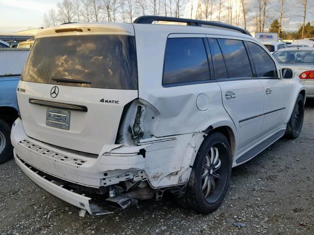 4JGBF86E38A338454 - 2008 MERCEDES-BENZ GL 550 4MA WHITE photo 4