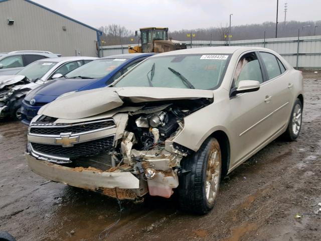 1G11F5SR4DF172457 - 2013 CHEVROLET MALIBU 2LT CREAM photo 2