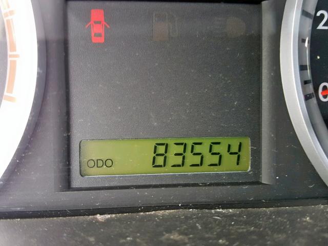 KL1TD6DE6BB155502 - 2011 CHEVROLET AVEO LS RED photo 8