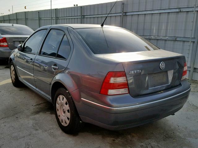 3VWRA69M24M096887 - 2004 VOLKSWAGEN JETTA GL GRAY photo 3