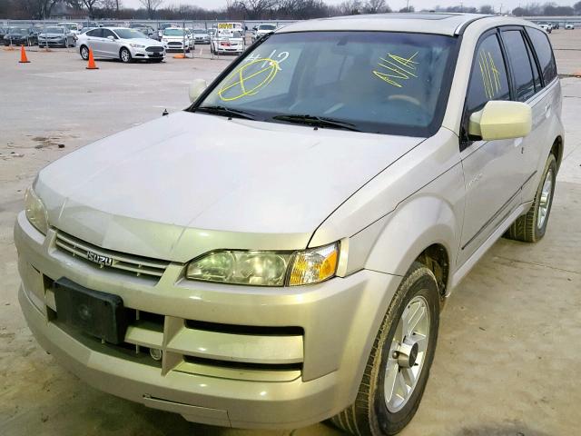 4S2CE58X024601597 - 2002 ISUZU AXIOM XS Qəhvəyi foto 2