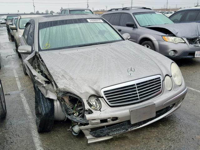 WDBUF65J44A444114 - 2004 MERCEDES-BENZ E 320 SILVER photo 1