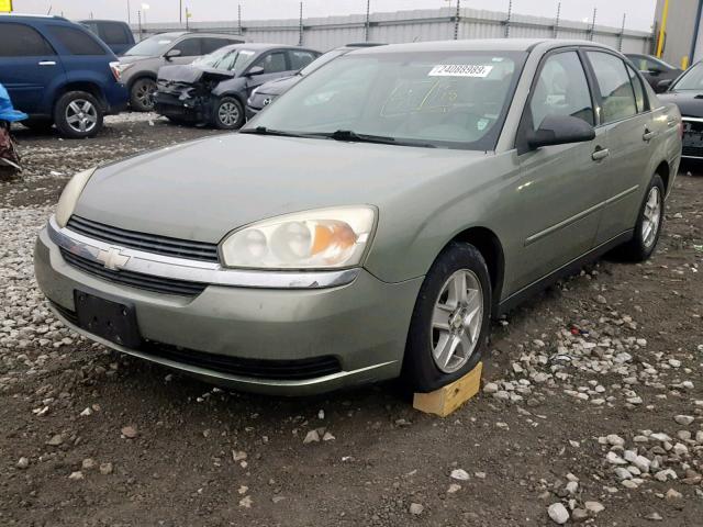 1G1ZT52895F147218 - 2005 CHEVROLET MALIBU LS GRAY photo 2