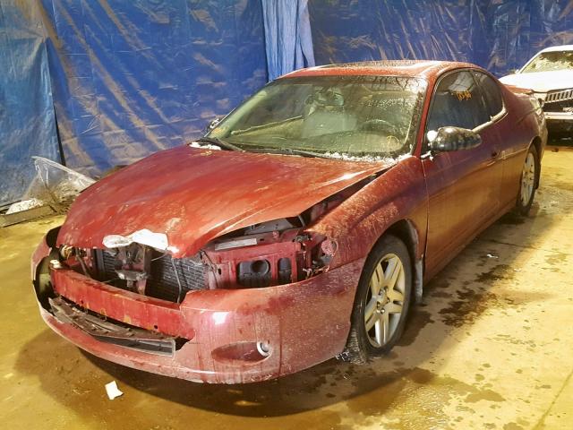 2G1WN151069326133 - 2006 CHEVROLET MONTE CARL 栗色 照片 2