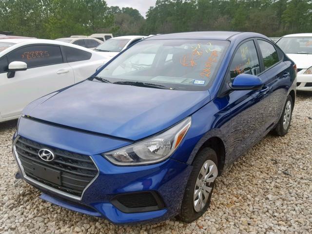 3KPC24A31JE035047 - 2018 HYUNDAI ACCENT SEL BLUE photo 2