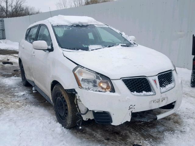 5Y2SP67839Z443934 - 2009 PONTIAC VIBE WHITE photo 1