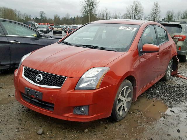 3N1AB6AP8BL707434 - 2011 NISSAN SENTRA 2.0 RED photo 2