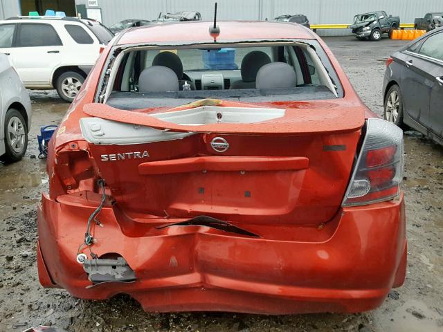 3N1AB6AP8BL707434 - 2011 NISSAN SENTRA 2.0 RED photo 9