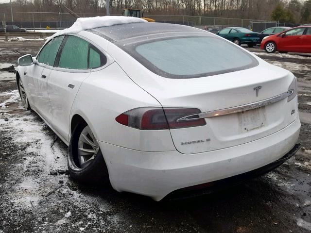 5YJSA1E17GF156173 - 2016 TESLA MODEL S Սպիտակ լուսանկար 3