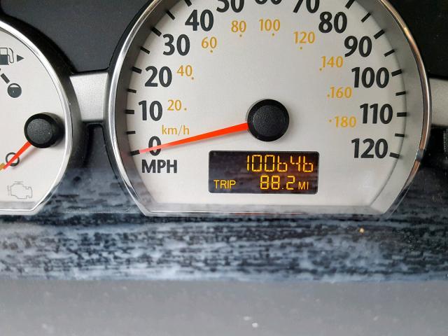 1G8AL54F65Z180802 - 2005 SATURN ION LEVEL GRAY photo 8