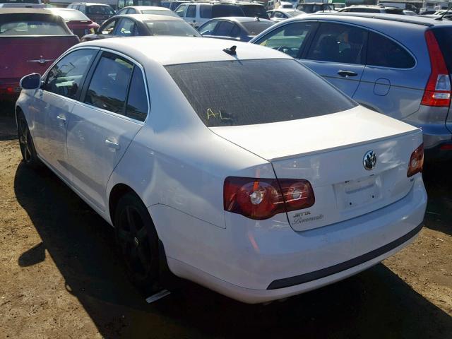 3VWRL71K99M131524 - 2009 VOLKSWAGEN JETTA TDI WHITE photo 3