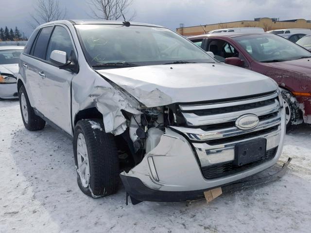 2FMDK3JC7BBB56099 - 2011 FORD EDGE SEL SILVER photo 1