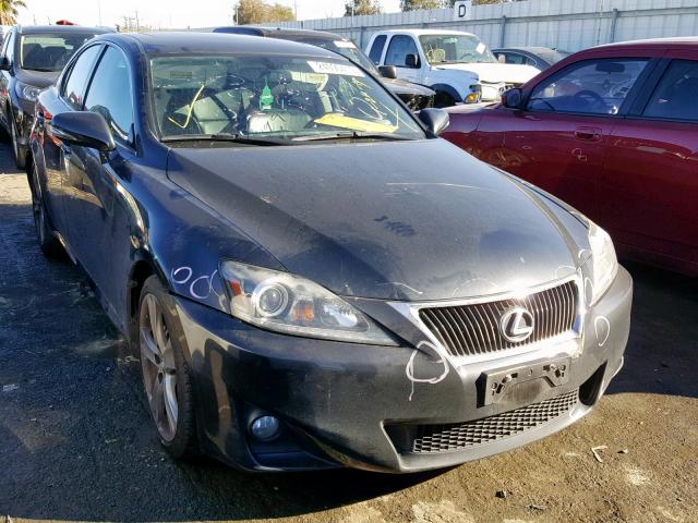 JTHBF5C22B5150035 - 2011 LEXUS IS 250 GRAY photo 1