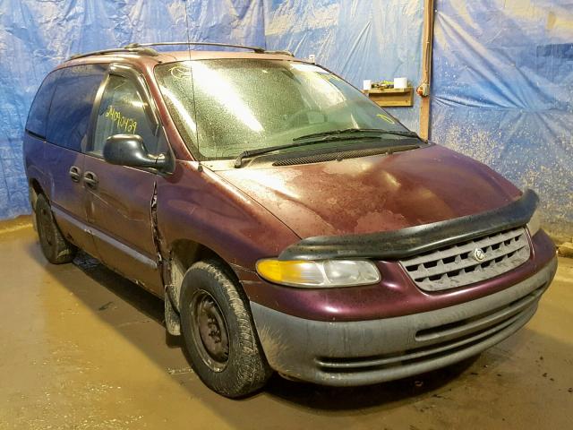 2C4GJ25GXYR717147 - 2000 CHRYSLER VOYAGER MAROON photo 1