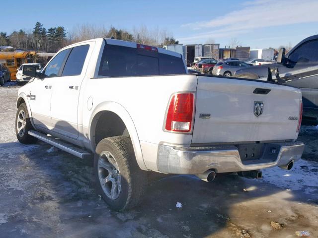 1C6RR7NT1ES176728 - 2014 RAM 1500 LARAM WHITE photo 3