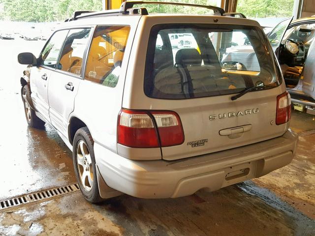 JF1SF65601H751776 - 2001 SUBARU FORESTER S TAN photo 3