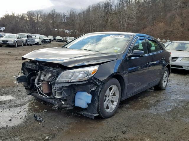 1G11B5SA7DF325483 - 2013 CHEVROLET MALIBU LS Schwarz Foto 2