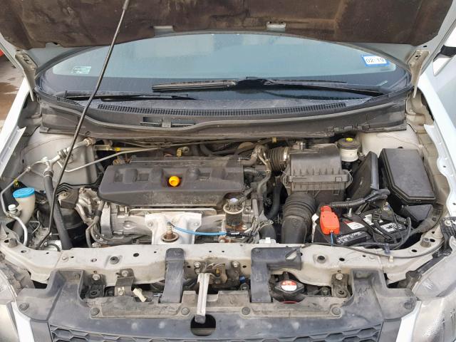 2HGFG3B02CH514485 - 2012 HONDA CIVIC EXL 青色 照片 7