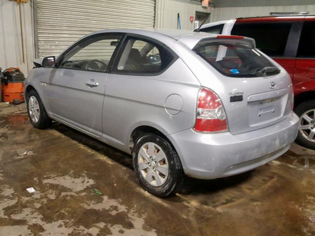 KMHCM3AC1AU170756 - 2010 HYUNDAI ACCENT BLU SILVER photo 3