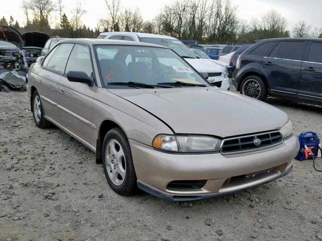 4S3BD4355X7261413 - 1999 SUBARU LEGACY L GOLD photo 1