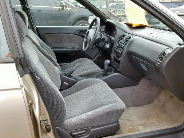 4S3BD4355X7261413 - 1999 SUBARU LEGACY L GOLD photo 5