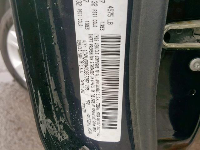 1C4NJDBB4DD207787 - 2013 JEEP COMPASS SP 黑色 照片 10