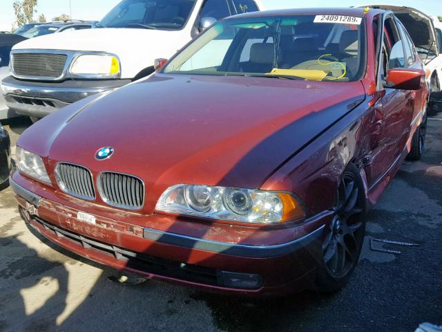 WBADM6337XBY31537 - 1999 BMW 528 I AUTO BURGUNDY photo 2