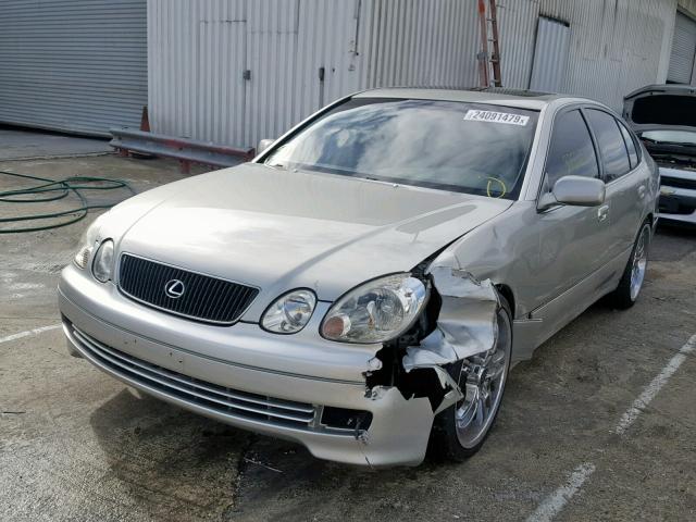 JT8BD68S2Y0101685 - 2000 LEXUS GS 300 GOLD photo 2