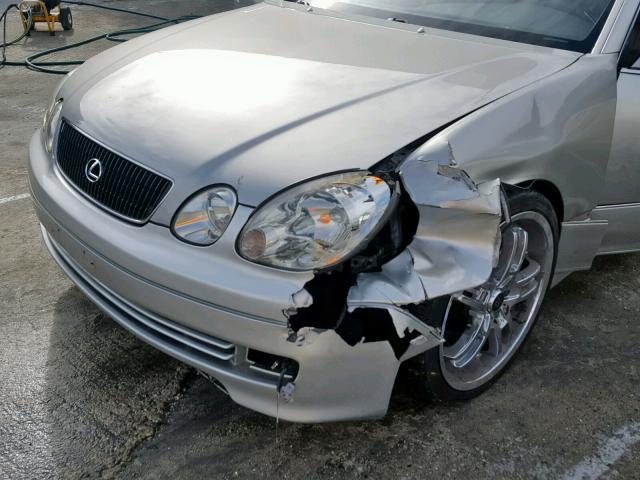 JT8BD68S2Y0101685 - 2000 LEXUS GS 300 GOLD photo 9