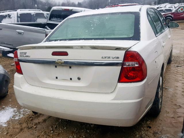 1G1ZU53876F244737 - 2006 CHEVROLET MALIBU LTZ WHITE photo 4