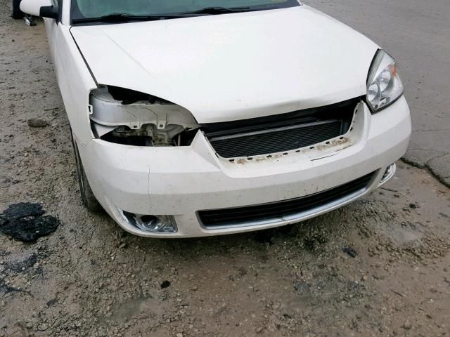 1G1ZU53876F244737 - 2006 CHEVROLET MALIBU LTZ WHITE photo 9