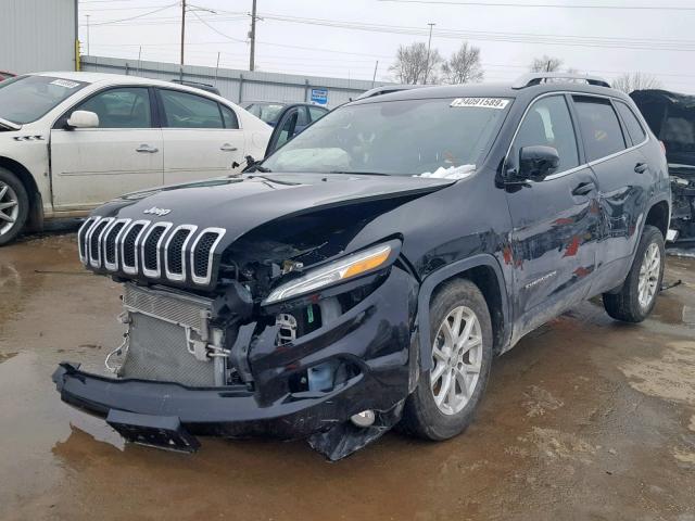 1C4PJMCX0JD532094 - 2018 JEEP CHEROKEE L BLACK photo 2