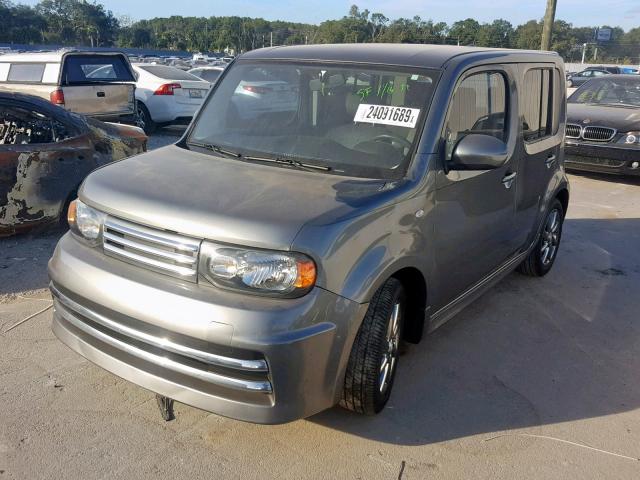 JN8AZ2KR2BT206623 - 2011 NISSAN CUBE BASE CHARCOAL photo 2