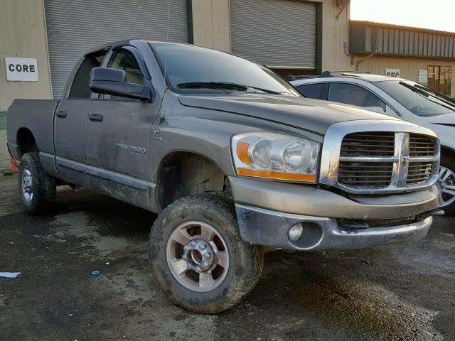 1D7KS28C06J164452 - 2006 DODGE RAM 2500 S 棕色 照片 1
