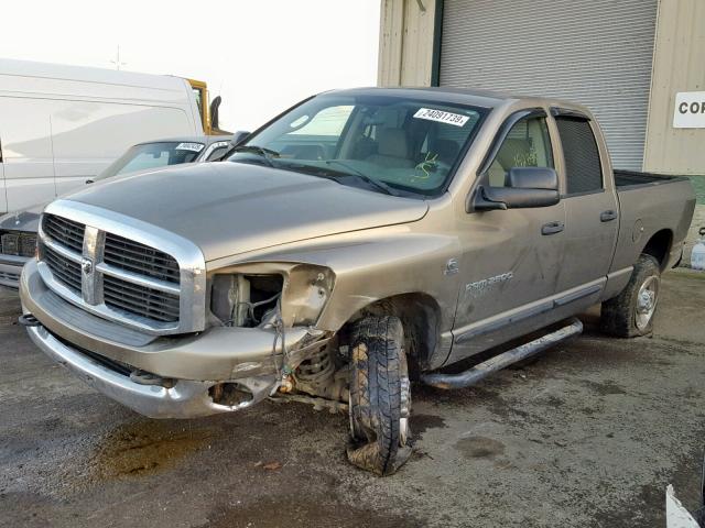 1D7KS28C06J164452 - 2006 DODGE RAM 2500 S 棕色 照片 2