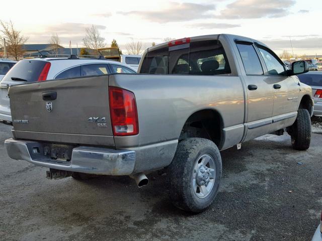 1D7KS28C06J164452 - 2006 DODGE RAM 2500 S 棕色 照片 4