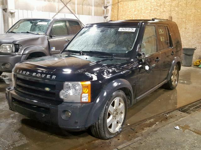 SALAG25408A478683 - 2008 LAND ROVER LR3 HSE BLACK photo 2