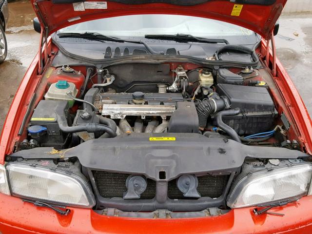 YV1LS5579W3517311 - 1998 VOLVO S70 RED photo 7