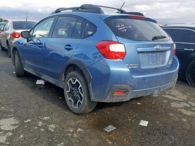 JF2GPABC8HH275735 - 2017 SUBARU CROSSTREK BLUE photo 3