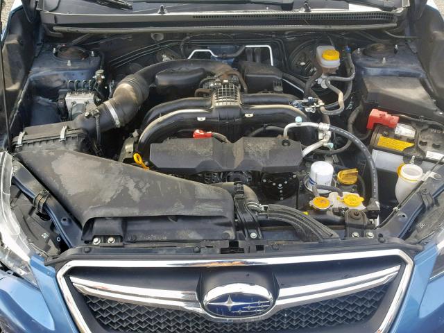 JF2GPABC8HH275735 - 2017 SUBARU CROSSTREK BLUE photo 7