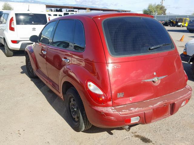 3A8FY58B66T214632 - 2006 CHRYSLER PT CRUISER RED photo 3