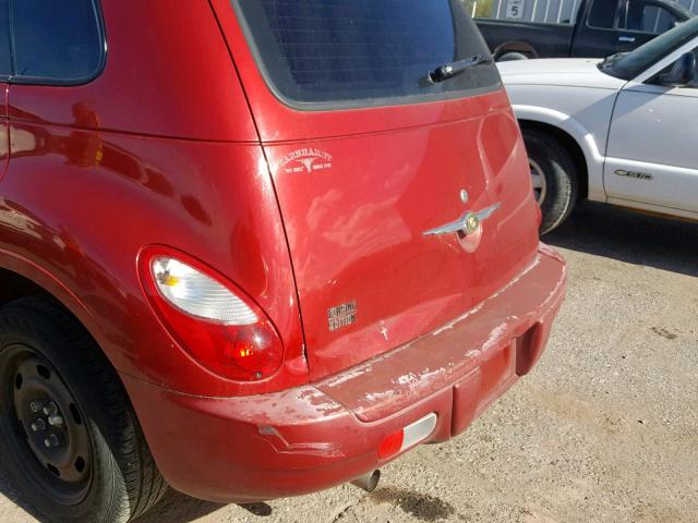 3A8FY58B66T214632 - 2006 CHRYSLER PT CRUISER RED photo 9