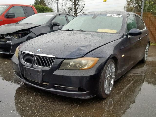 WBAVB33556KR72941 - 2006 BMW 330 I BLUE photo 2