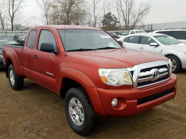 5TETU62N75Z139563 - 2005 TOYOTA TACOMA PRE RED photo 1