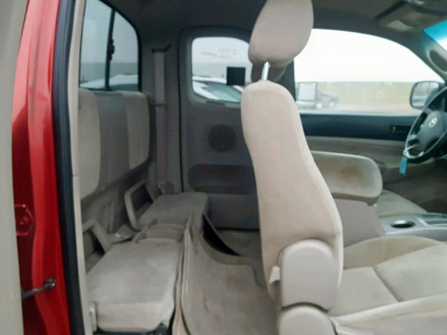 5TETU62N75Z139563 - 2005 TOYOTA TACOMA PRE RED photo 6