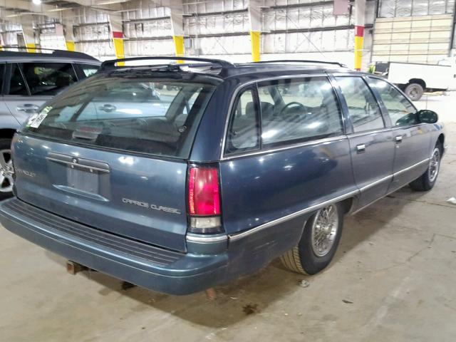 1G1BL82PXSR191958 - 1995 CHEVROLET CAPRICE CL BLUE photo 4