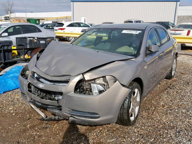 1G1ZJ57BX8F286515 - 2008 CHEVROLET MALIBU 2LT BROWN photo 2